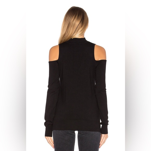 Central Park West Baton Rouge Cold Shoulder Turtleneck Sweater - Picture 2 of 4